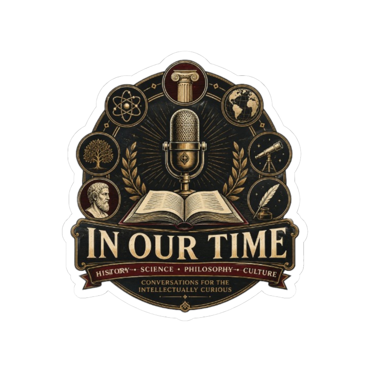 In Our Time Sticker - alternate angle 1, merchandise