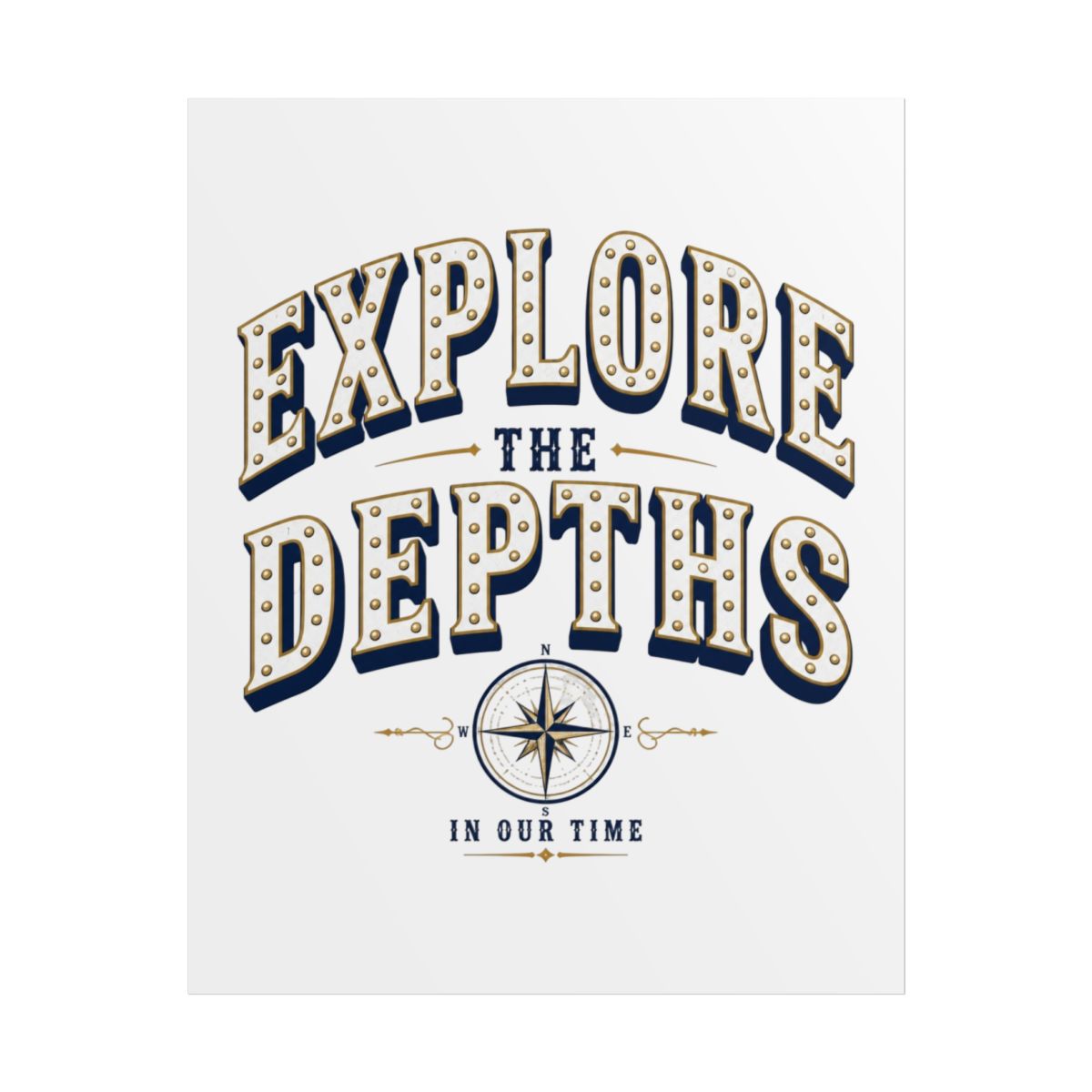 In Our Time "Explore the Depths" Poster